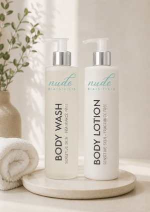 body wash & lotion duo